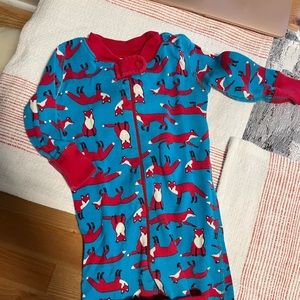 Hanna Andersson Fox Zip Sleeper